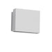 Outdoor Wall Light Avenue Lighting AV10002-WHT Avenue Outdoor 5" Square Up/Down LED Wall Sconce in White Avenue Lighting