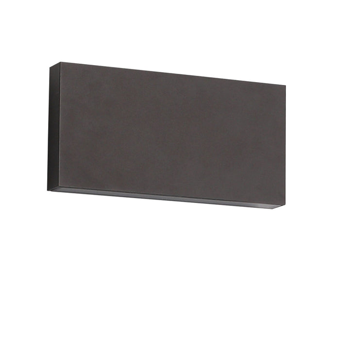 Outdoor Wall Light Avenue Lighting AV10003-BLK Avenue Outdoor 10"W Rectangular Up/Down LED Wall Sconce in Black Avenue Lighting