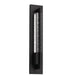 Outdoor Wall Light Avenue Lighting AV10012-BLK Avenue Outdoor 24"H 3-CCT LED Wall Sconce in Black/Crystal Light Bar Avenue Lighting