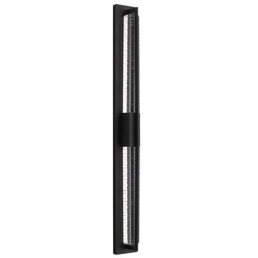 Outdoor Wall Light Avenue Lighting AV10013-BLK Avenue Outdoor 44"H 3-CCT LED Wall Sconce in Black/Crystal Light Bar Avenue Lighting