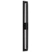 Outdoor Wall Light Avenue Lighting AV10013-BLK Avenue Outdoor 44"H 3-CCT LED Wall Sconce in Black/Crystal Light Bar Avenue Lighting
