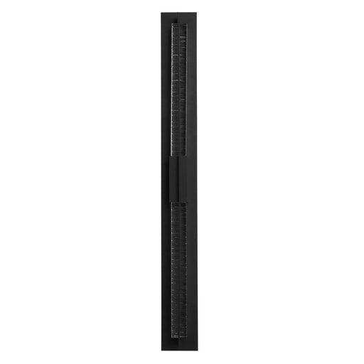 Outdoor Wall Light Avenue Lighting AV10013-BLK Avenue Outdoor 44"H 3-CCT LED Wall Sconce in Black/Crystal Light Bar Avenue Lighting