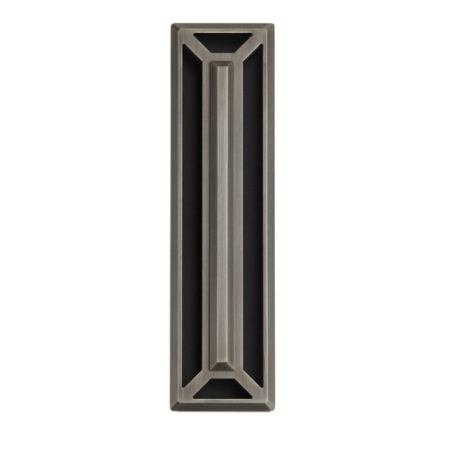 Outdoor Wall Light Avenue Lighting AV10014-ABB Avenue Outdoor 19"H 3-CCT LED Wall Sconce in Black/Bronze Grid Cover in Aluminum/Black Avenue Lighting