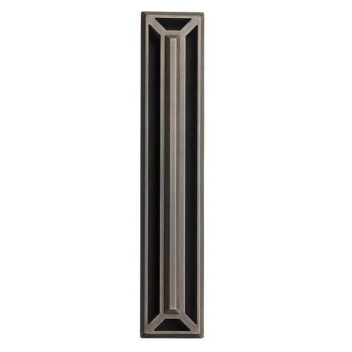 Outdoor Wall Light Avenue Lighting AV10015-ABB Avenue Outdoor 26"H 3-CCT LED Wall Sconce in Black/Bronze Grid Cover in Aluminum/Black Avenue Lighting