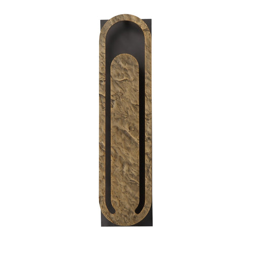 Outdoor Wall Light Avenue Lighting AV10017-DBZ Avenue Outdoor 19"H 3-CCT LED Wall Sconce in Dark Bronze/Copper Textured Avenue Lighting