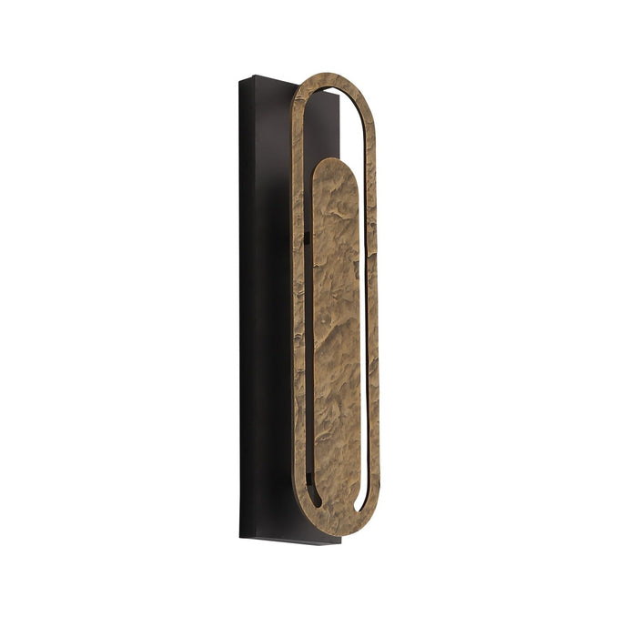Outdoor Wall Light Avenue Lighting AV10017-DBZ Avenue Outdoor 19"H 3-CCT LED Wall Sconce in Dark Bronze/Copper Textured Avenue Lighting