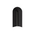 Outdoor Wall Light Avenue Lighting AV10019-BLK Avenue Outdoor 19"H Curved Top 3-CCT LED Wall Sconce in Black Avenue Lighting
