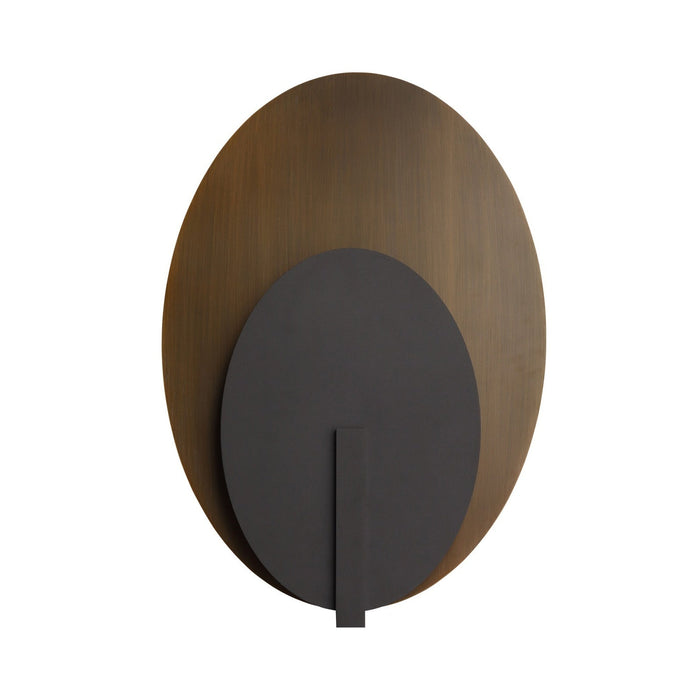 Outdoor Wall Light Avenue Lighting AV10024-DBZG Avenue Outdoor 23"H Oval 3-CCT LED Wall Sconce in Dark Bronze/Dark Gold in Dark Bronze / Dark gold Avenue Lighting