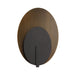 Outdoor Wall Light Avenue Lighting AV10024-DBZG Avenue Outdoor 23"H Oval 3-CCT LED Wall Sconce in Dark Bronze/Dark Gold in Dark Bronze / Dark gold Avenue Lighting