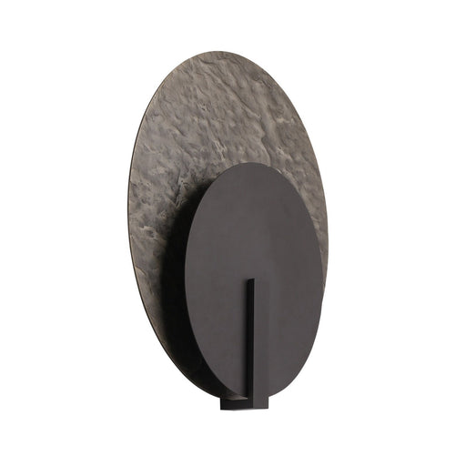 Outdoor Wall Light Avenue Lighting AV10026-ADBZ Avenue Outdoor 23"H Oval 3-CCT LED Wall Sconce in Dark Bronze/Brushed Bronze Textured in Dark Bronze /Brushed Bronze Avenue Lighting