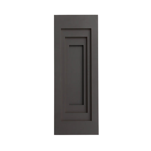 Outdoor Wall Light Avenue Lighting AV10027-DBZ Avenue Outdoor 24"H 3-CCT LED Rectangular Wall Panel Sconce in Dark Bronze Avenue Lighting