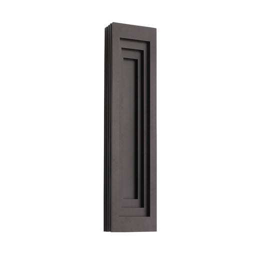 Outdoor Wall Light Avenue Lighting AV10028-DBZ Avenue Outdoor 38"H 3-CCT LED Rectangular Wall Panel Sconce in Dark Bronze Avenue Lighting