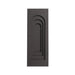 Outdoor Wall Light Avenue Lighting AV10029-DBZ Avenue Outdoor 24"H 3-CCT LED Rectangular Curved Top Wall Sconce in Dark Bronze Avenue Lighting