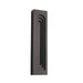 Outdoor Wall Light Avenue Lighting AV10030-DBZ Avenue Outdoor 36"H 3-CCT LED Rectangular Curved Top Wall Sconce in Dark Bronze Avenue Lighting