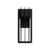 Outdoor Wall Light Avenue Lighting AV10031-BLK Avenue Outdoor 16"H Angles LED Wall Sconce in Black Avenue Lighting