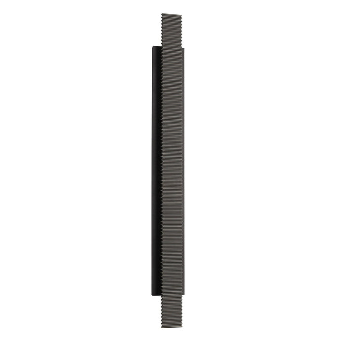 Outdoor Wall Light Avenue Lighting AV10036-DBZ Avenue Outdoor 44"H Ridge Panel LED Wall Sconce in Dark Bronze Avenue Lighting