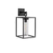 Outdoor Wall Light Avenue Lighting AV10038-BLK Avenue Outdoor 20"H Box Wall Sconce in Black/Clear Glass Avenue Lighting