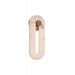 Wall Sconce Avenue Lighting HF2954-AB Sedona 16"H Soft Oval Loop Alabaster LED Wall Sconce in Aged Brass Avenue Lighting