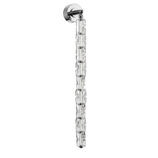 Wall Sconce Avenue Lighting HF7191-CH Monarch 36.5"H LED Wall Sconce in Chrome/Clear Crystal Avenue Lighting