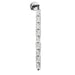 Wall Sconce Avenue Lighting HF7191-CH Monarch 36.5"H LED Wall Sconce in Chrome/Clear Crystal Avenue Lighting