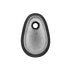 Wall Sconce Avenue Lighting HF7111W-BK-SMK Palmea 14"H Oval Shape Alabaster LED Wall Sconce in Matte Black Avenue Lighting