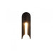 Outdoor Wall Light Avenue Lighting AV5418-BLK Avenue Outdoor New Avenue Outdoor 18"H LED Wall Sconce in Black Natural Stone Avenue Lighting