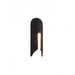 Outdoor Wall Light Avenue Lighting AV5418-BLK Avenue Outdoor New Avenue Outdoor 18"H LED Wall Sconce in Black Natural Stone Avenue Lighting
