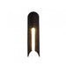 Outdoor Wall Light Avenue Lighting AV5424-BLK Avenue Outdoor New Avenue Outdoor 24"H LED Wall Sconce in Black Natural Stone Avenue Lighting