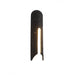 Outdoor Wall Light Avenue Lighting AV5424-BLK Avenue Outdoor New Avenue Outdoor 24"H LED Wall Sconce in Black Natural Stone Avenue Lighting