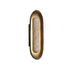 Outdoor Wall Light Avenue Lighting AV5524-BLK Avenue Outdoor 24"H Oval Capsule LED Wall Sconce in Black Natural Stone Avenue Lighting