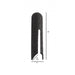 Outdoor Wall Light Avenue Lighting AV5424-BLK Avenue Outdoor New Avenue Outdoor 24"H LED Wall Sconce in Black Natural Stone Avenue Lighting