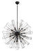 Eurofase 43864-010 Dendelio 40" Matte Black Chandelier
