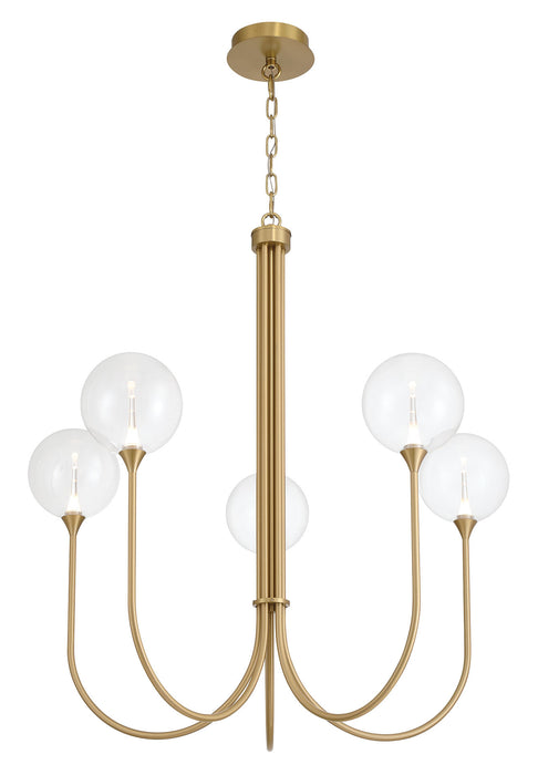 Eurofase 48922-012 Iissa 34" Gold LED Chandelier