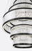 Eurofase 49350-029 Empra 47" Matte Black LED Chandelier