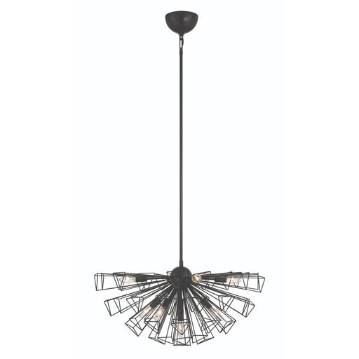 Eurofase 46762-016 Dendelio 30" Matte Black Chandelier