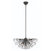Eurofase 46762-016 Dendelio 30" Matte Black Chandelier