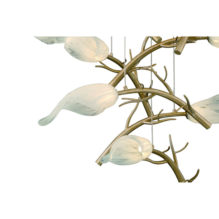 Eurofase 47229-013 Matera 23" Antique Gold LED Chandelier