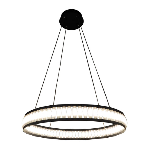 Eurofase 37091-019 Forster 28" Matte Black LED Pendant Light
