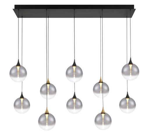 Eurofase 48934-022 Iissa 47" Gold-Black Mix LED Chandelier