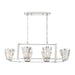 Eurofase 38867-019 Ricca 45" Chrome Chandelier