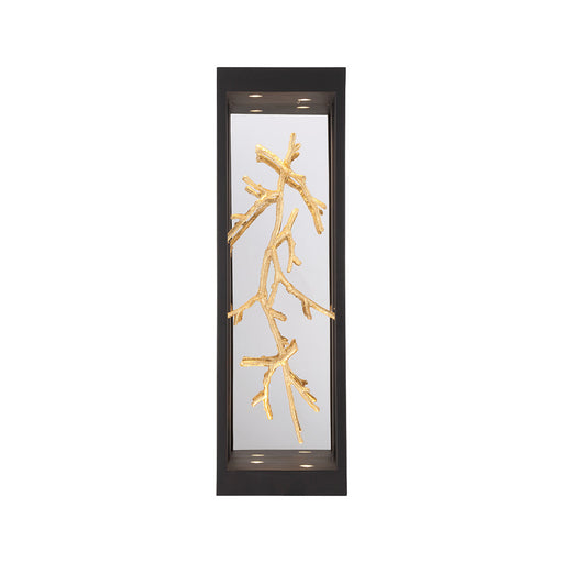 Eurofase 45699-016 Aerie 20" Gold-Black Mix LED Outdoor Wall Light