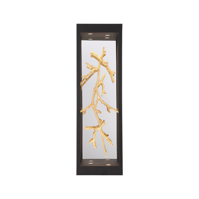 Eurofase 45699-016 Aerie 20" Gold-Black Mix LED Outdoor Wall Light