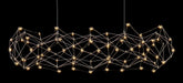 Eurofase 38036-019 Leonardelli 65" Chrome LED Chandelier