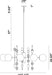 Eurofase 47222-014 Traiton 48" Gold Chandelier