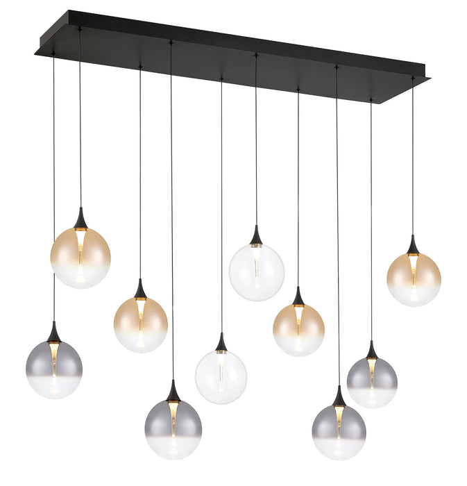 Eurofase 48933-047 Iissa 47" Matte Black LED Chandelier