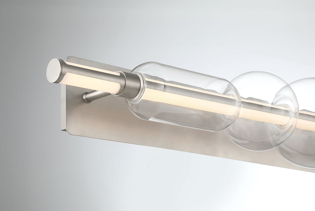 Eurofase 50051-021 Lucent 40" Satin Nickel LED Vanity Light