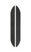 Eurofase 49014-020 Inntra 24" Damascus Black LED Outdoor Wall Light