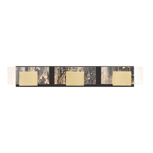 Eurofase 45346-019 Kasha 28" Gold-Black Mix LED Vanity Light