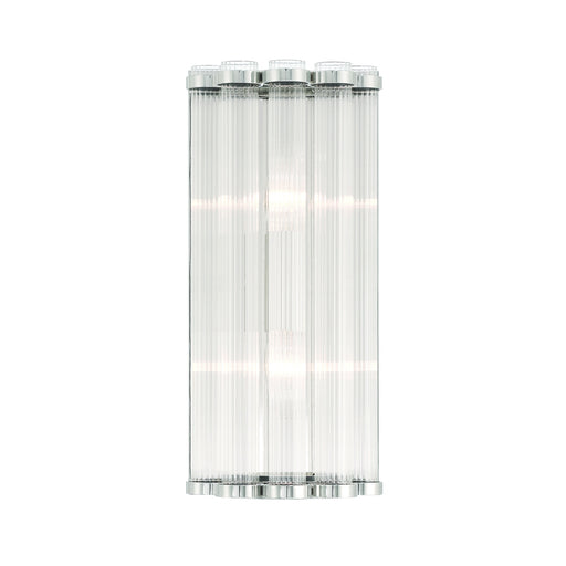 Eurofase 47241-022 Glasbury 14" Polished Nickel Wall Sconce