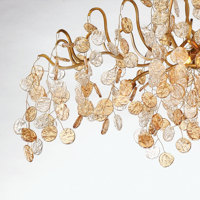 Eurofase 29059-010 Campobasso 26" Gold Chandelier